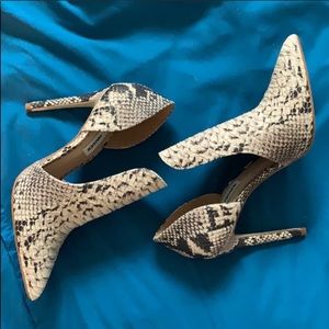 Steve Madden heals snake skin